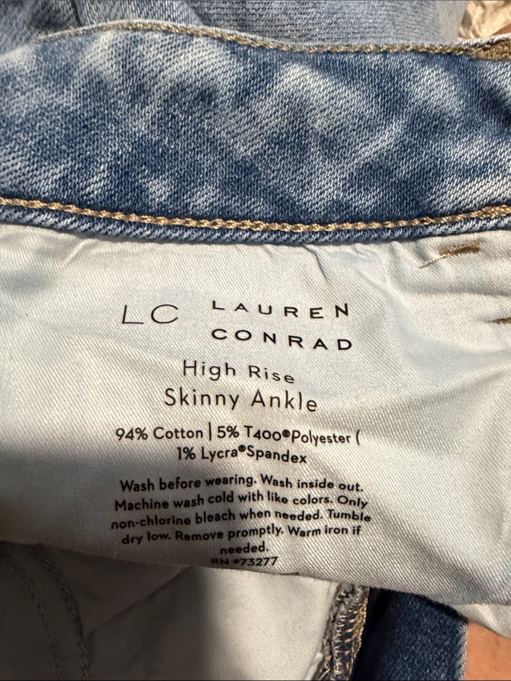 Lauren Conrad skinny ankle jeans - Picture 5 of 5
